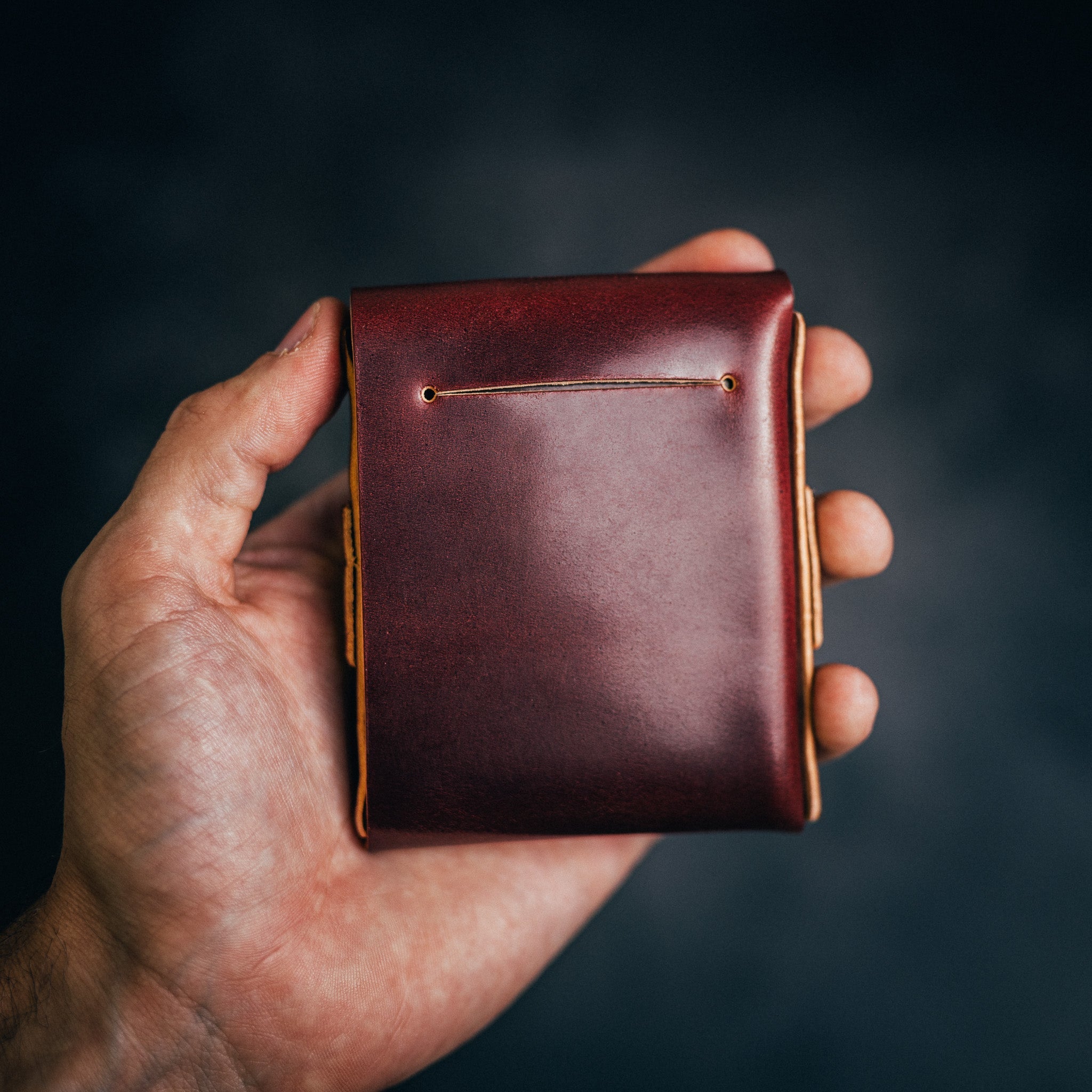 Shell Cordovan Big Finn 2 - Lost Dutchman Leather handmade leather wallets