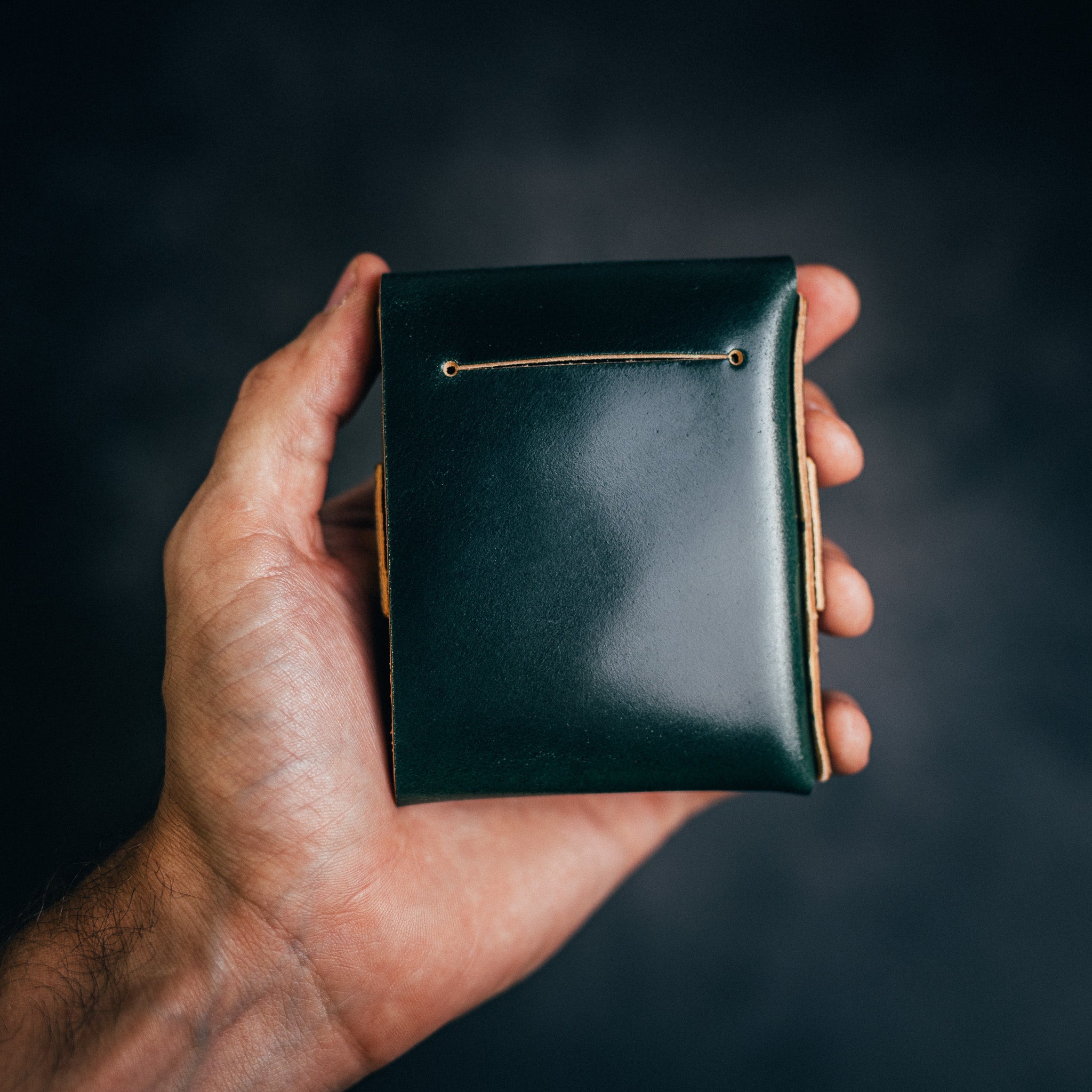 Shell Cordovan Big Finn 2 - Lost Dutchman Leather handmade leather wallets