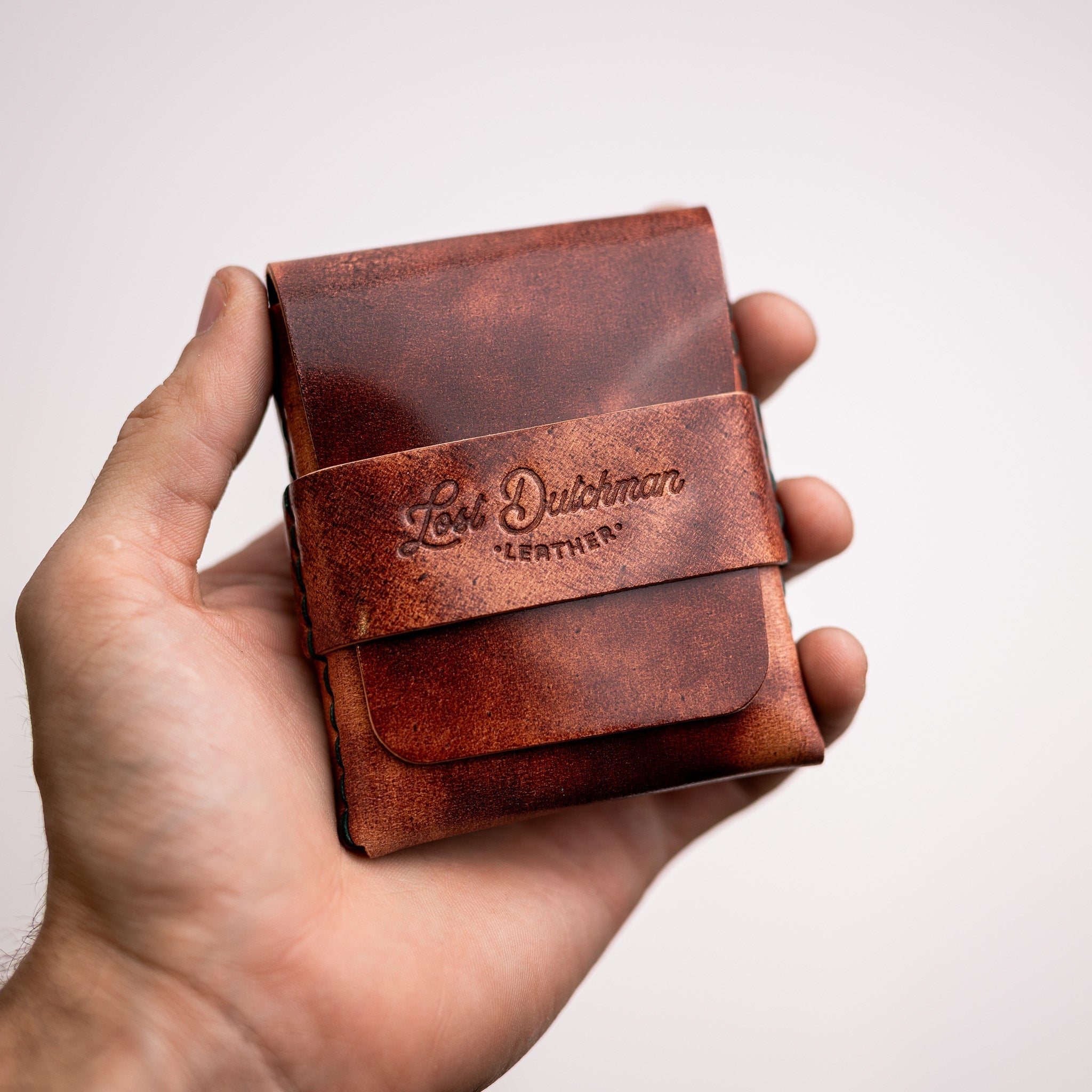 Shell Cordovan Big Finn 2 - Lost Dutchman Leather handmade leather wallets