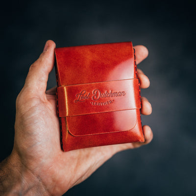Shell Cordovan Big Finn 2 - Lost Dutchman Leather handmade leather wallets