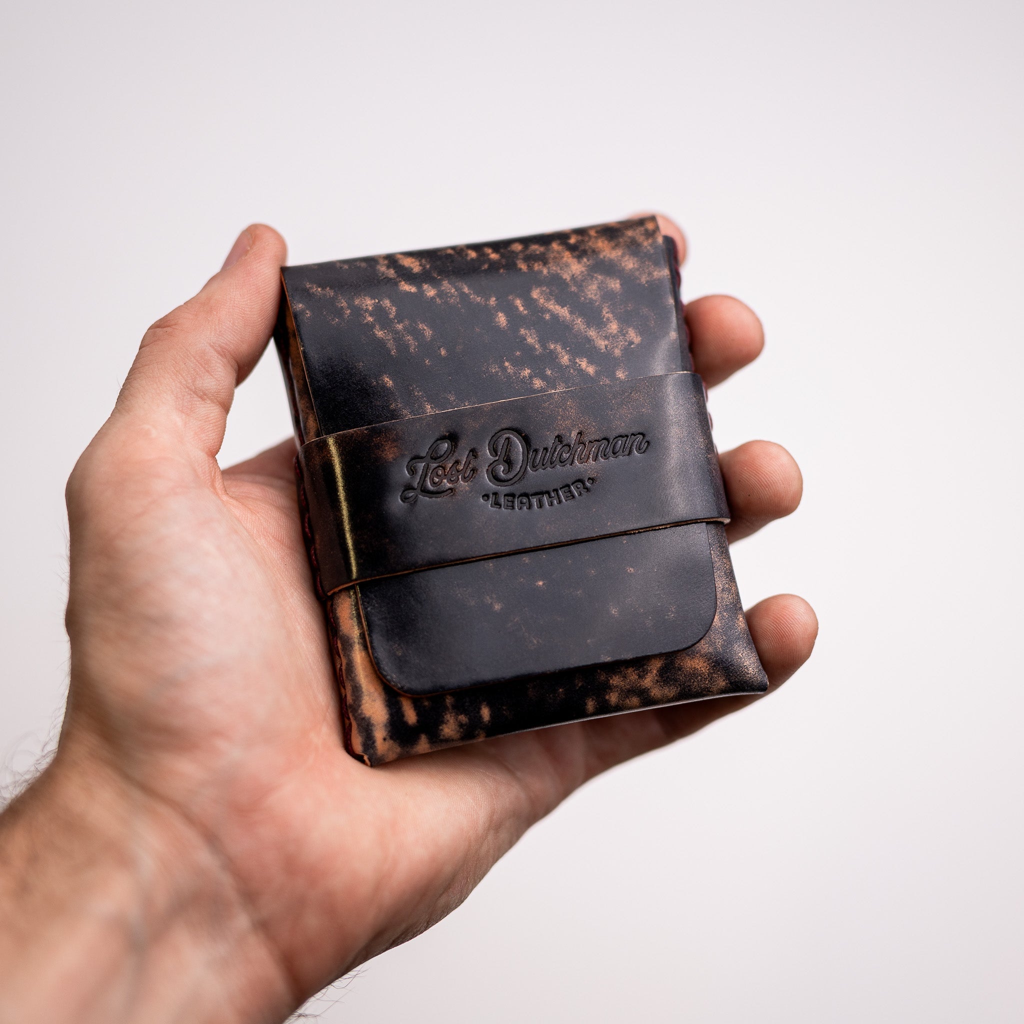 Shell Cordovan Big Finn 2 - Lost Dutchman Leather handmade leather wallets