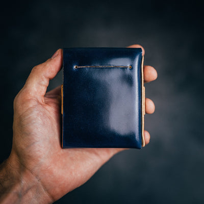 Shell Cordovan Big Finn 2 - Lost Dutchman Leather handmade leather wallets