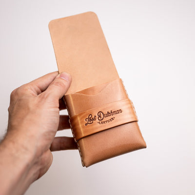 Shell Cordovan Big Finn 2 - Lost Dutchman Leather handmade leather wallets