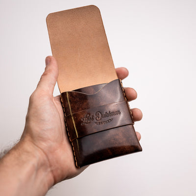 Shell Cordovan Big Finn 2 - Lost Dutchman Leather handmade leather wallets