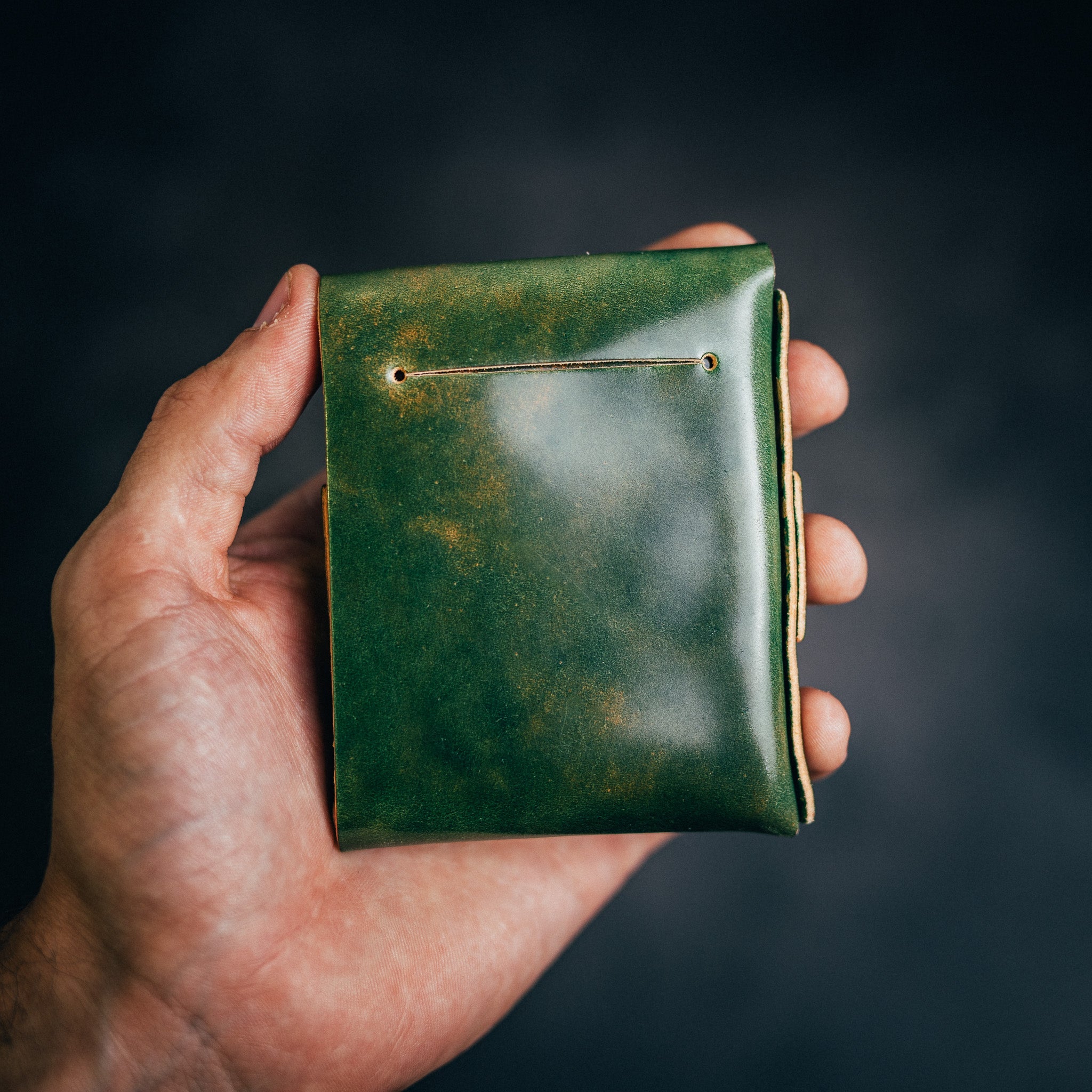 Shell Cordovan Big Finn 2 - Lost Dutchman Leather handmade leather wallets