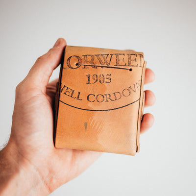 Shell Cordovan Big Finn 2 - Lost Dutchman Leather handmade leather wallets