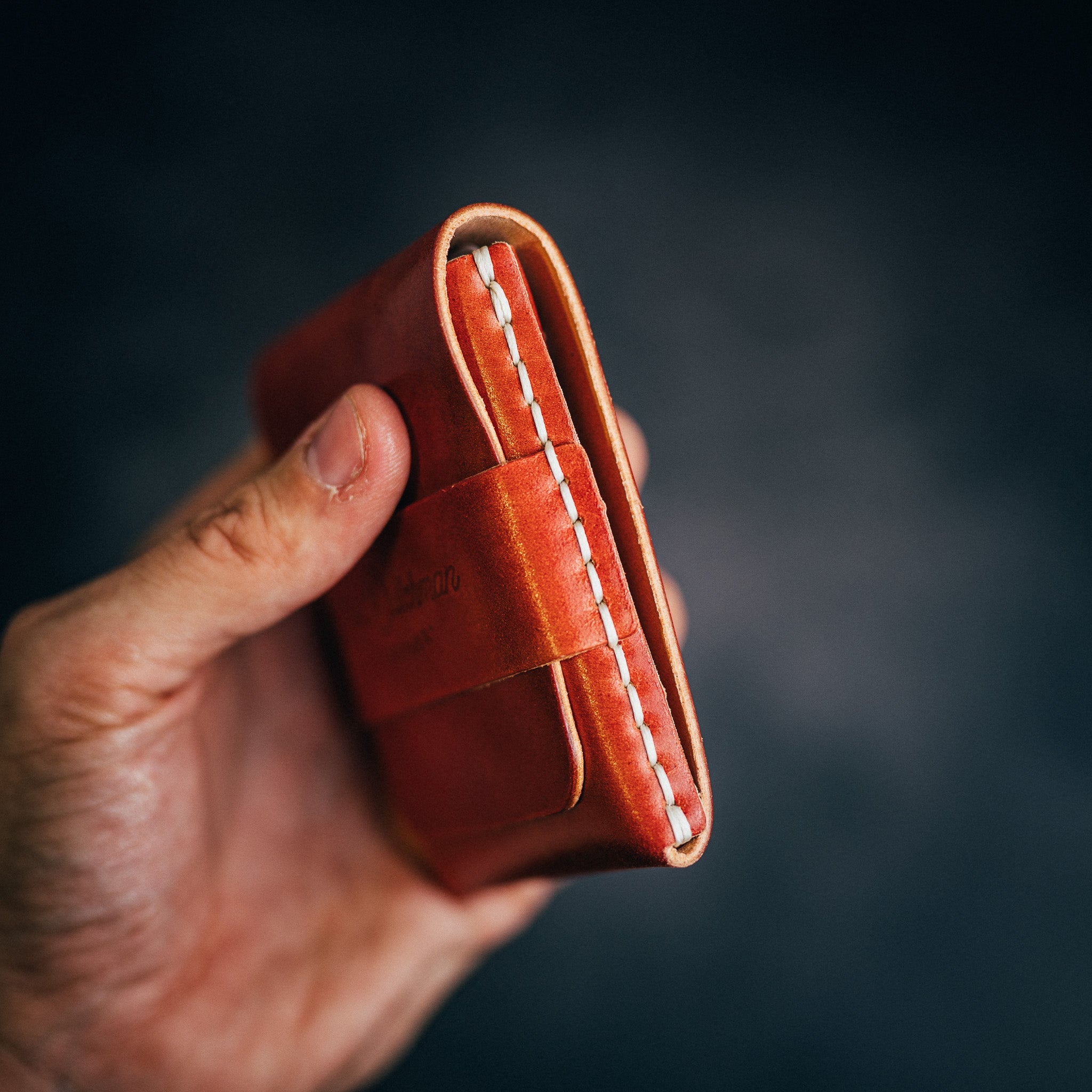 Shell Cordovan Big Finn 2 - Lost Dutchman Leather handmade leather wallets