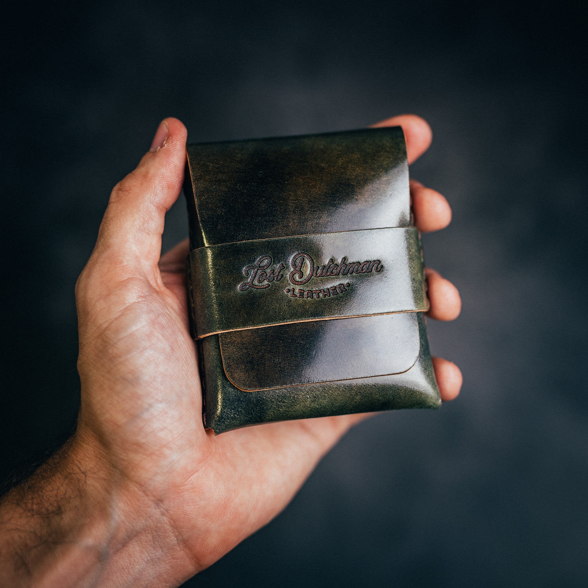 Shell Cordovan Big Finn 2 - Lost Dutchman Leather handmade leather wallets