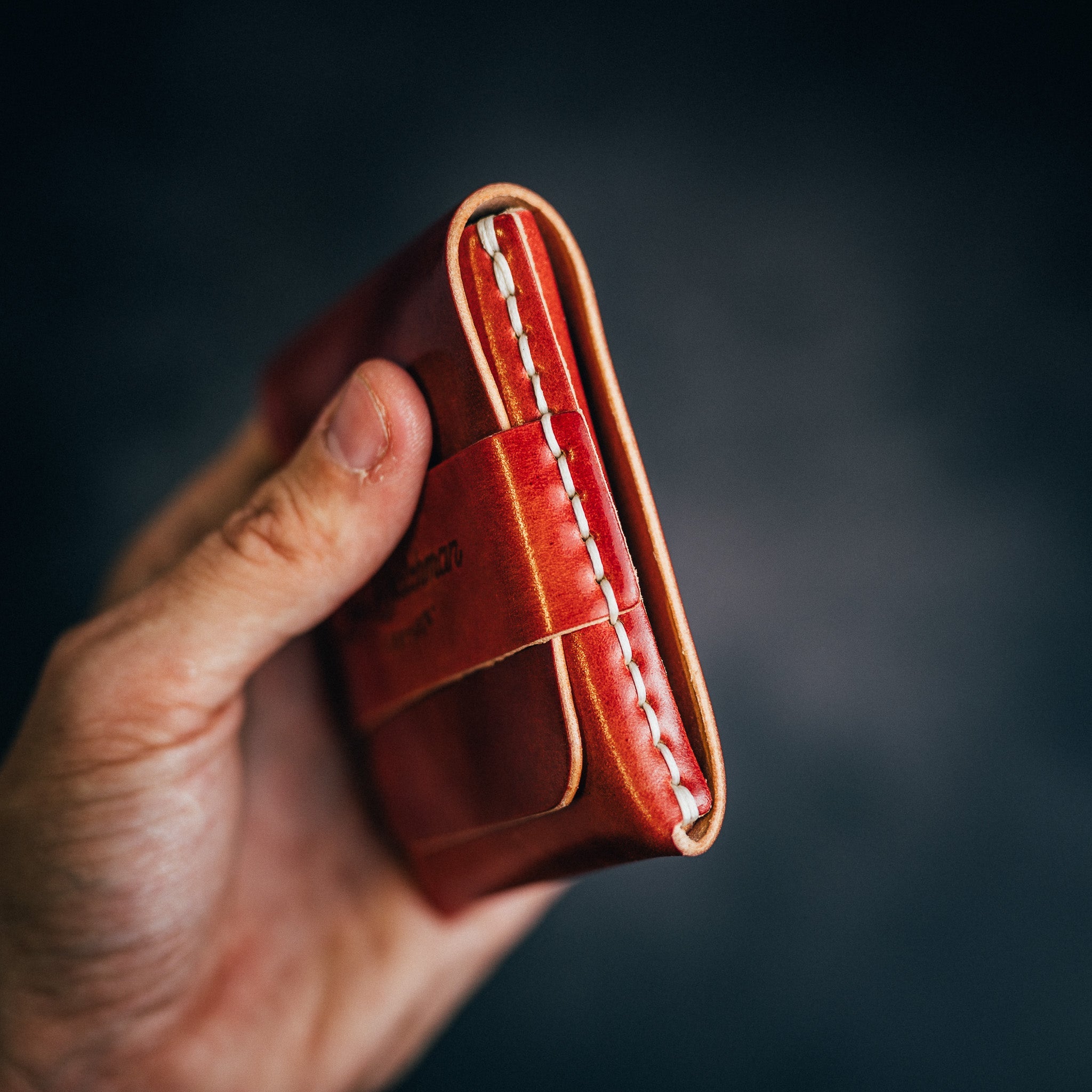 Shell Cordovan Big Finn 2 - Lost Dutchman Leather handmade leather wallets