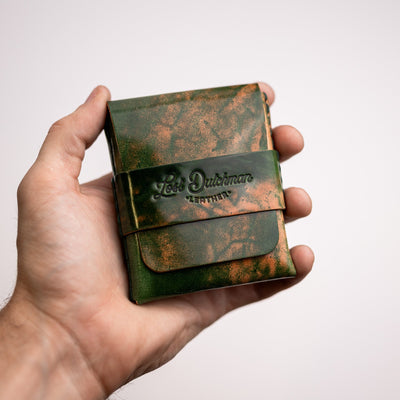 Shell Cordovan Big Finn 2 - Lost Dutchman Leather handmade leather wallets