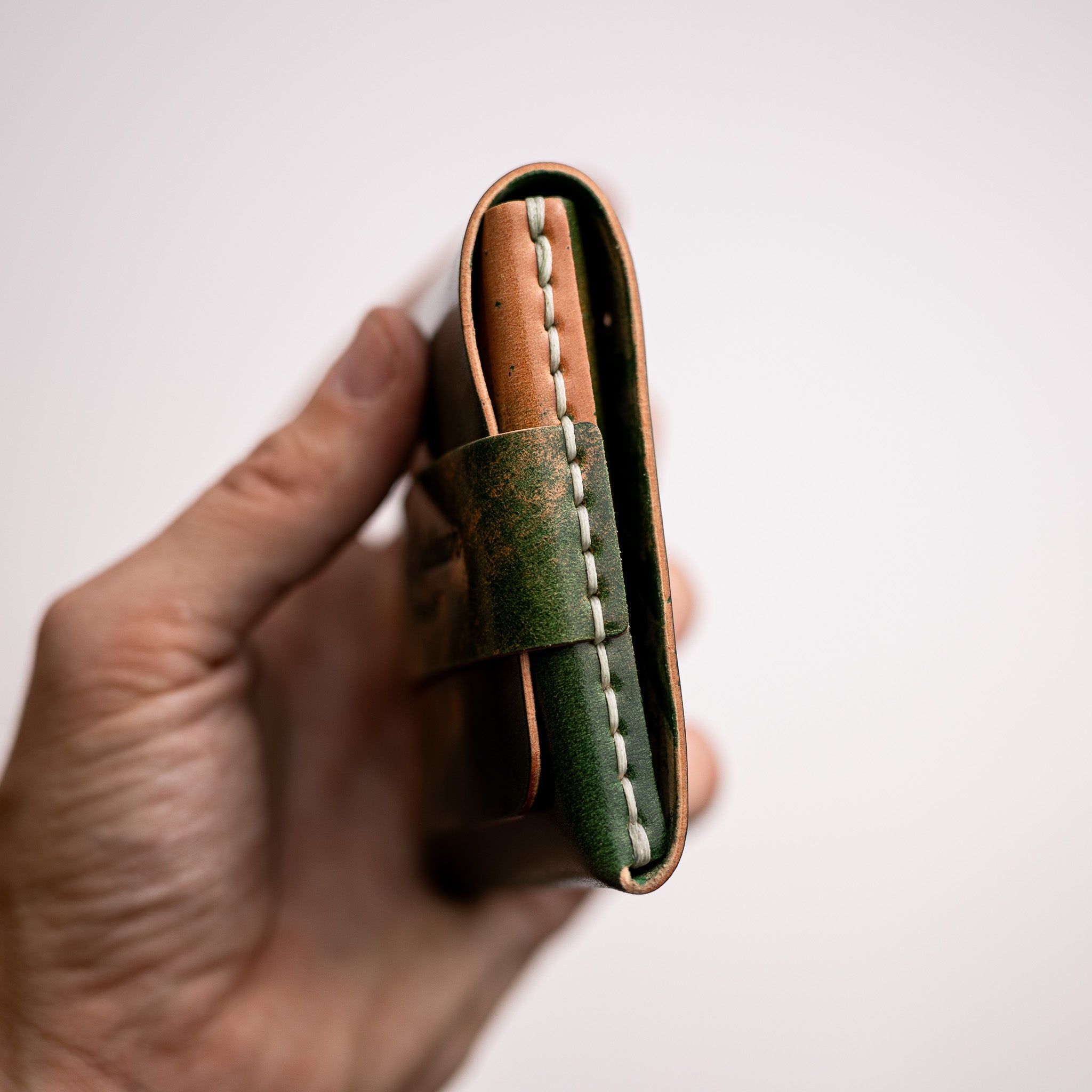 Shell Cordovan Big Finn 2 - Lost Dutchman Leather handmade leather wallets