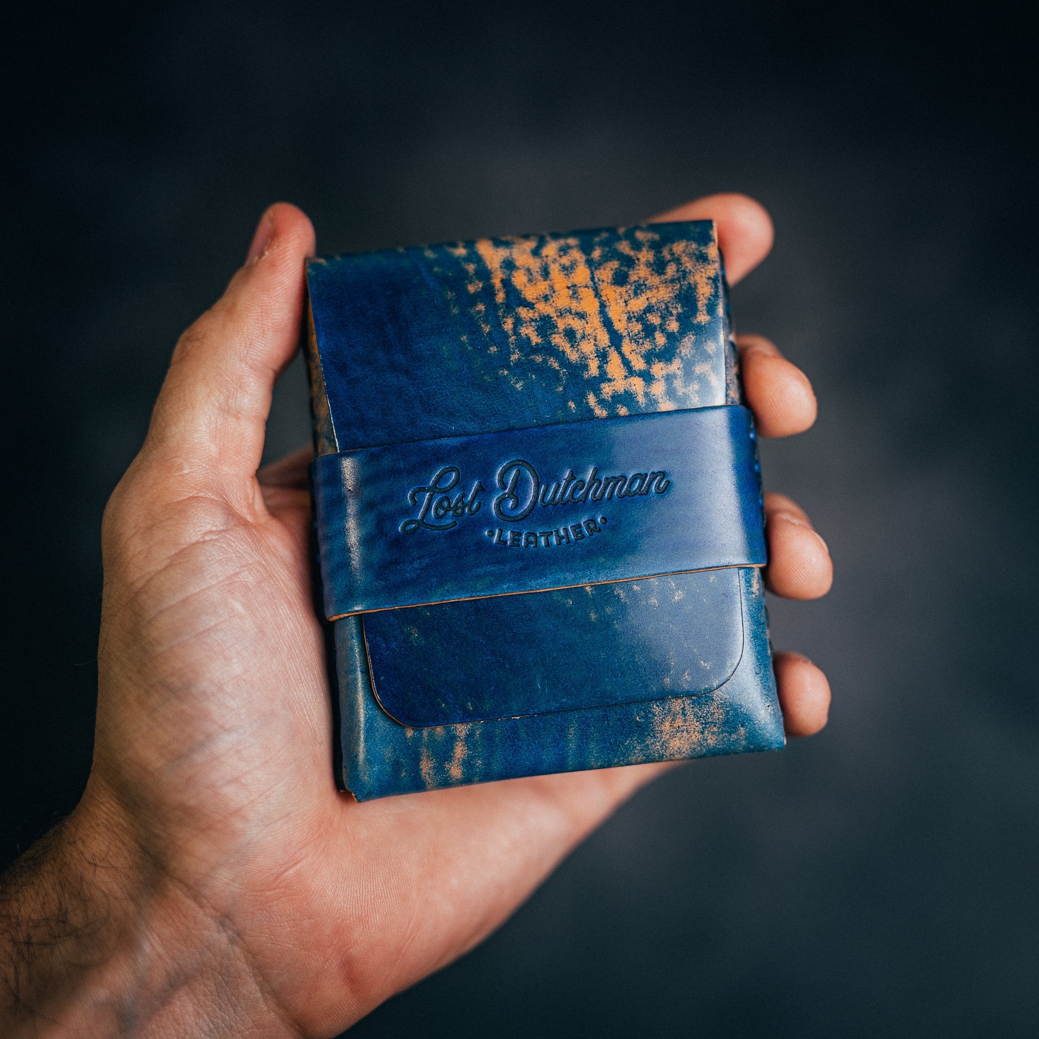 Shell Cordovan Big Finn 2 - Lost Dutchman Leather handmade leather wallets