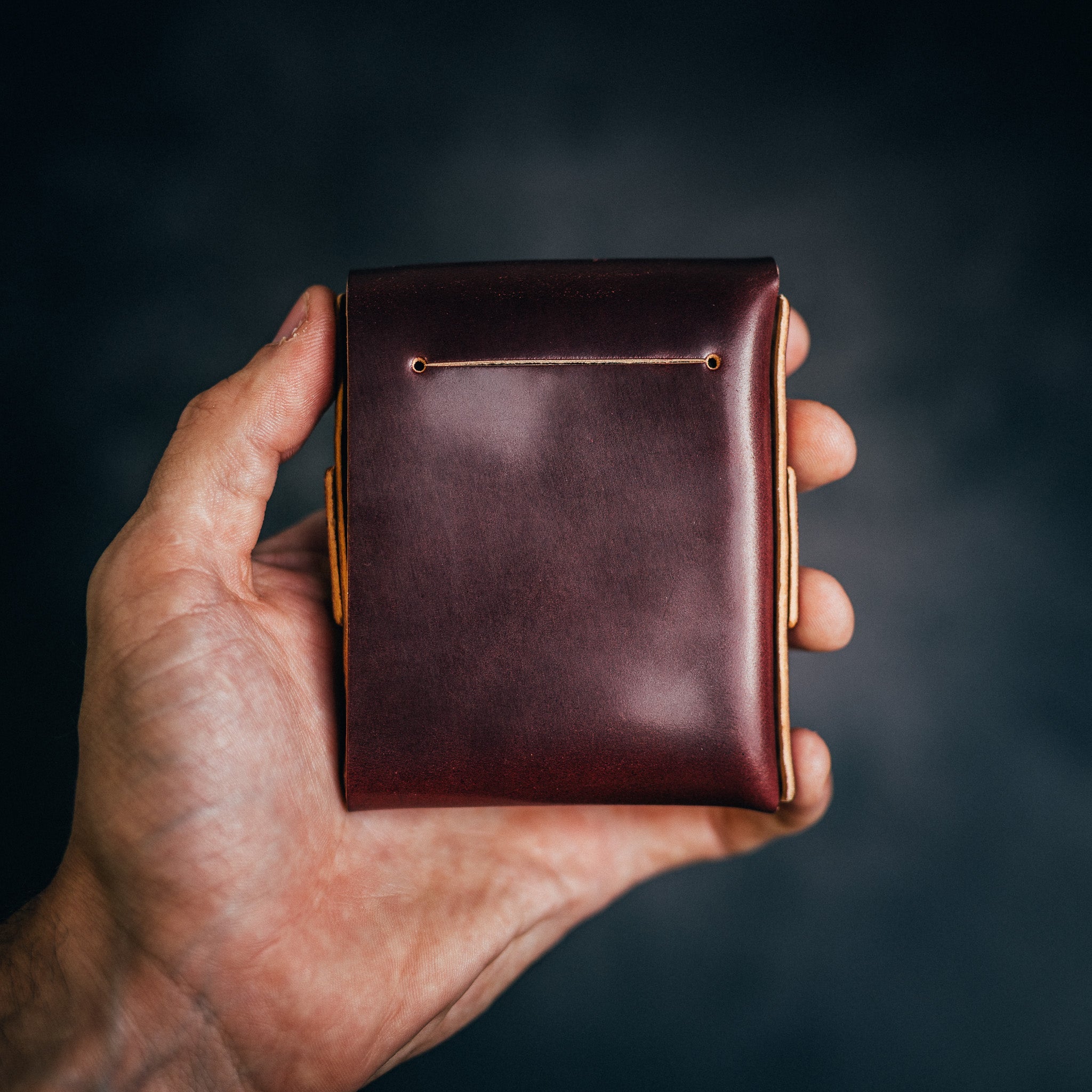 Shell Cordovan Big Finn 2 - Lost Dutchman Leather handmade leather wallets
