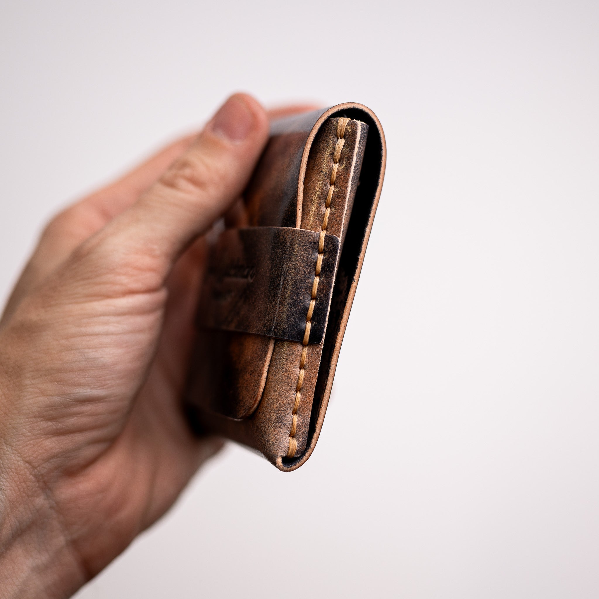 Shell Cordovan Big Finn 2 - Lost Dutchman Leather handmade leather wallets