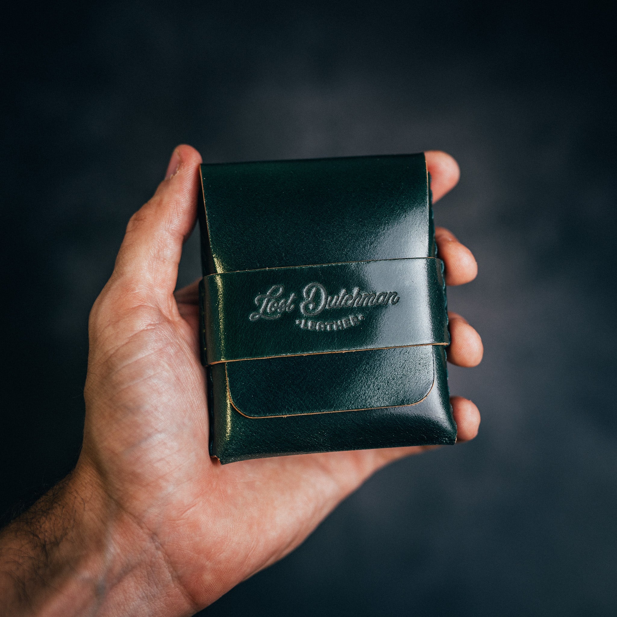 Shell Cordovan Big Finn 2 - Lost Dutchman Leather handmade leather wallets