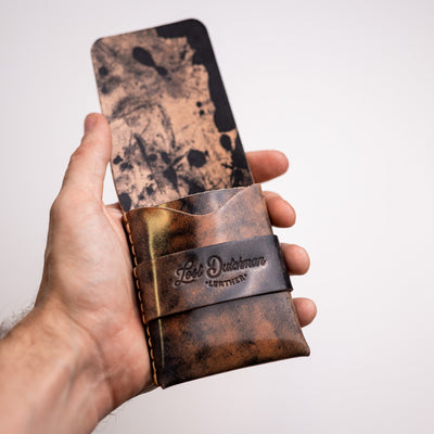 Shell Cordovan Big Finn 2 - Lost Dutchman Leather handmade leather wallets