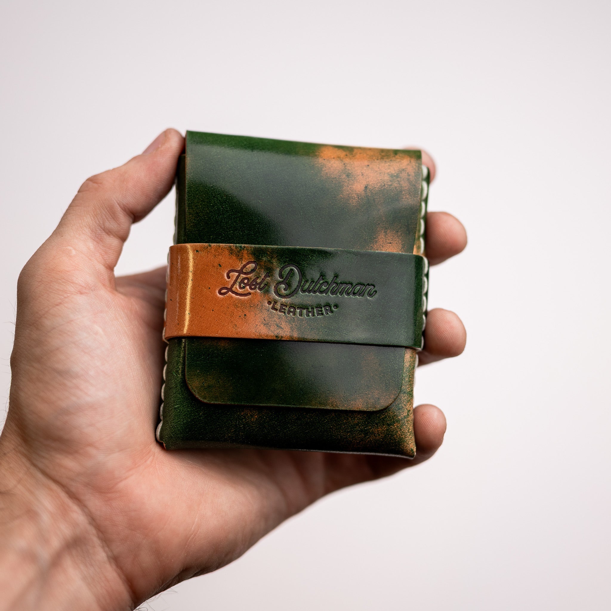 Shell Cordovan Big Finn 2 - Lost Dutchman Leather handmade leather wallets
