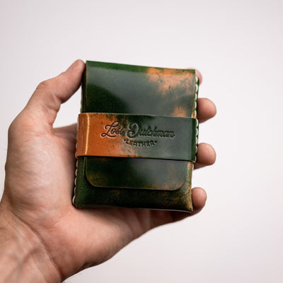 Shell Cordovan Big Finn 2 - Lost Dutchman Leather handmade leather wallets