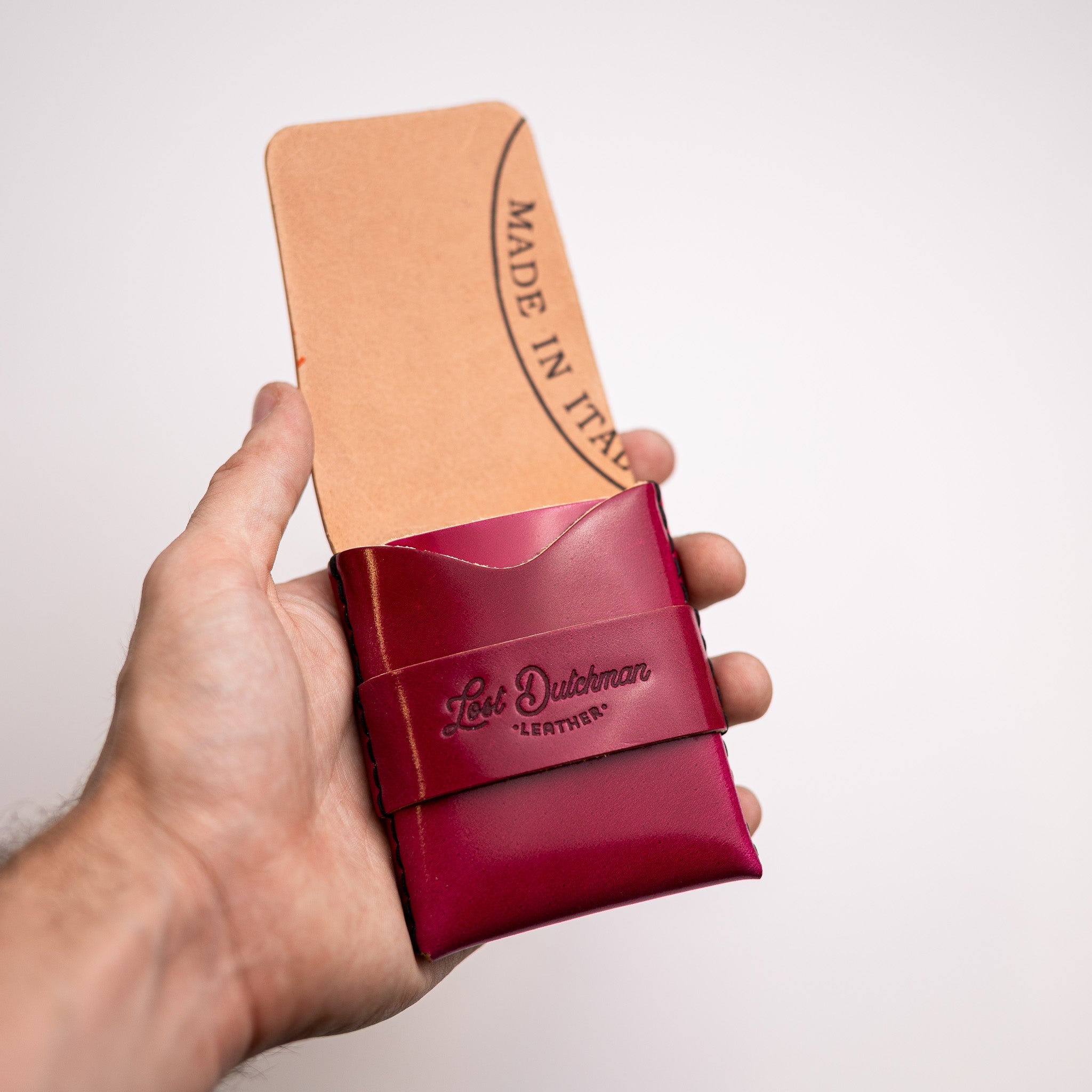 Shell Cordovan Big Finn 2 - Lost Dutchman Leather handmade leather wallets