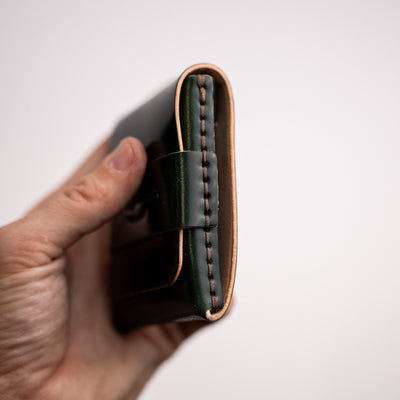 Shell Cordovan Big Finn 2 - Lost Dutchman Leather handmade leather wallets
