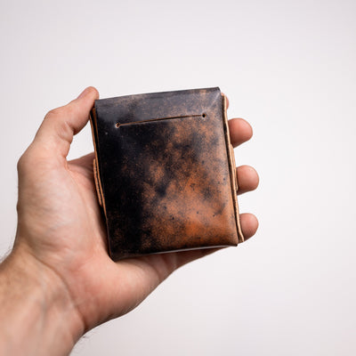 Shell Cordovan Big Finn 2 - Lost Dutchman Leather handmade leather wallets