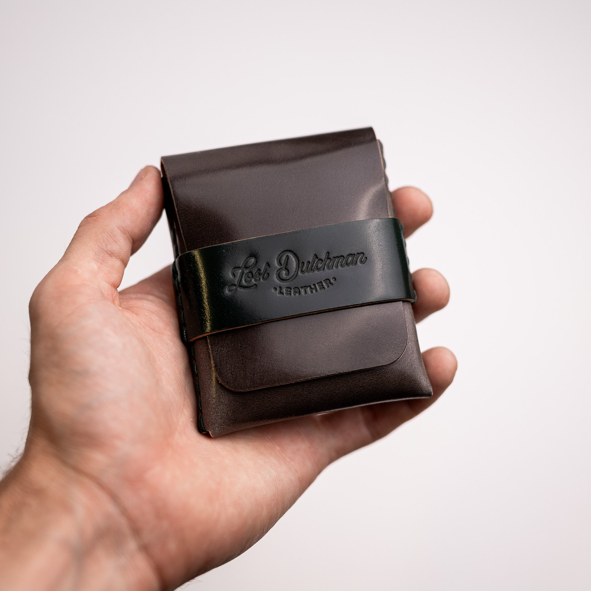 Shell Cordovan Big Finn 2 - Lost Dutchman Leather handmade leather wallets