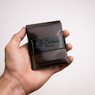 Shell Cordovan Big Finn 2 - Lost Dutchman Leather handmade leather wallets