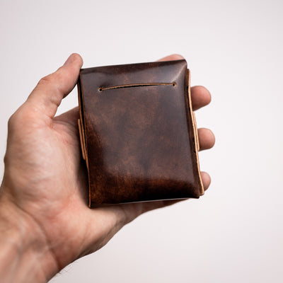 Shell Cordovan Big Finn 2 - Lost Dutchman Leather handmade leather wallets