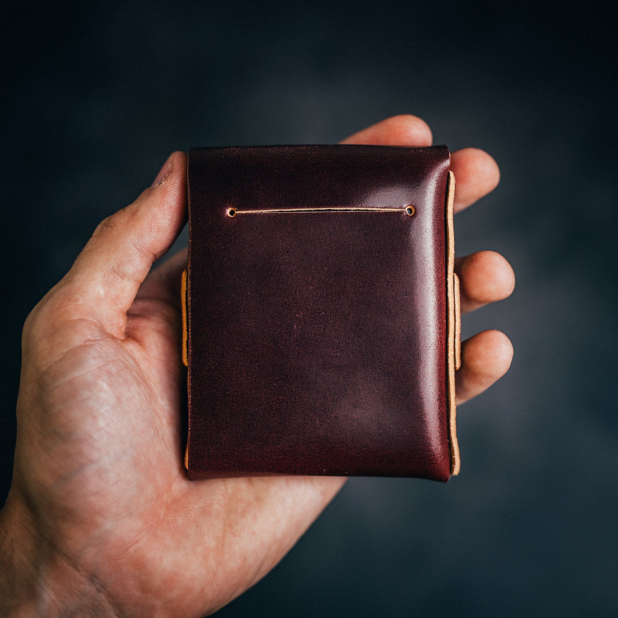 Shell Cordovan Big Finn 2 - Lost Dutchman Leather handmade leather wallets