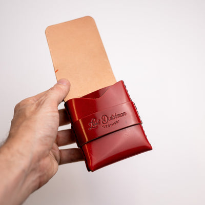 Shell Cordovan Big Finn 2 - Lost Dutchman Leather handmade leather wallets