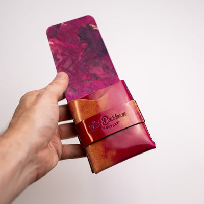 Shell Cordovan Big Finn 2 - Lost Dutchman Leather handmade leather wallets