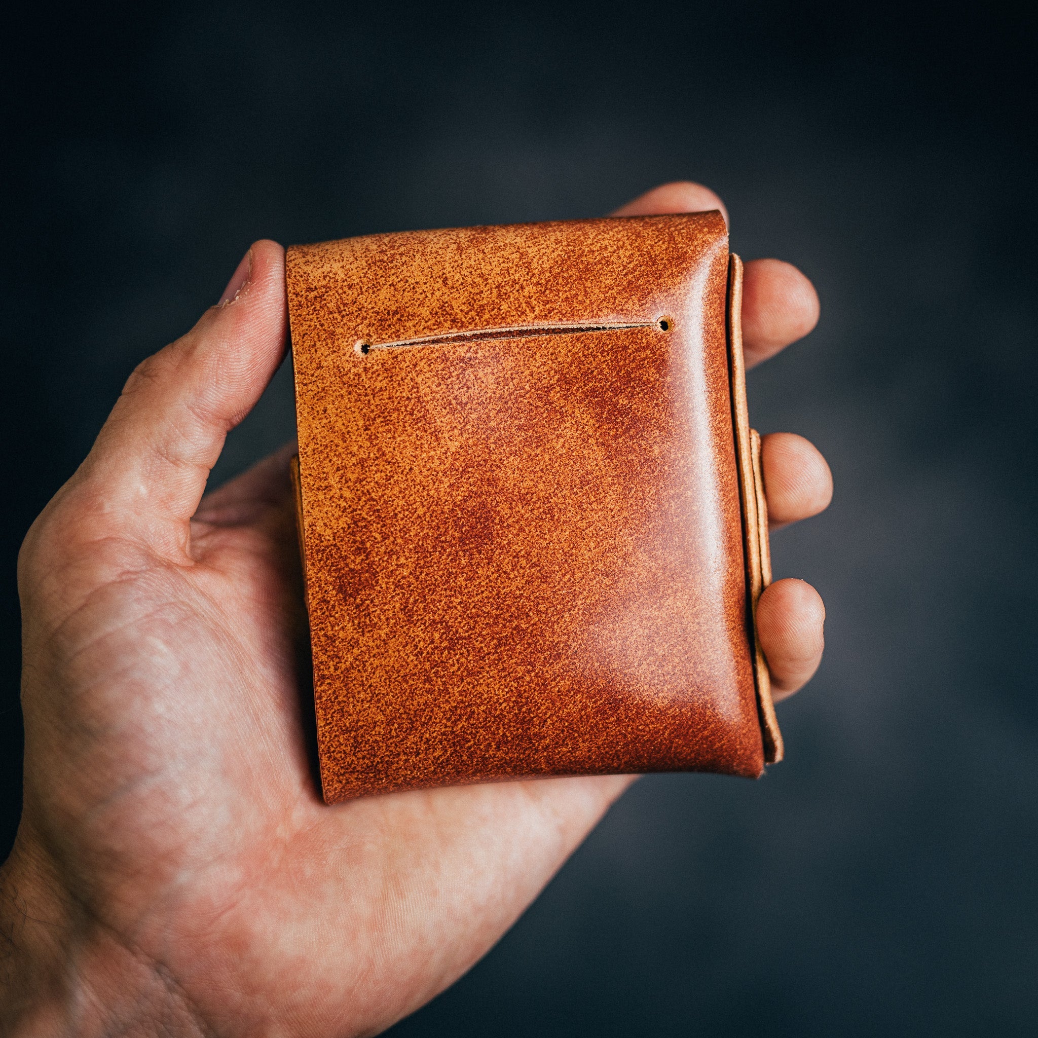 Shell Cordovan Big Finn 2 - Lost Dutchman Leather handmade leather wallets