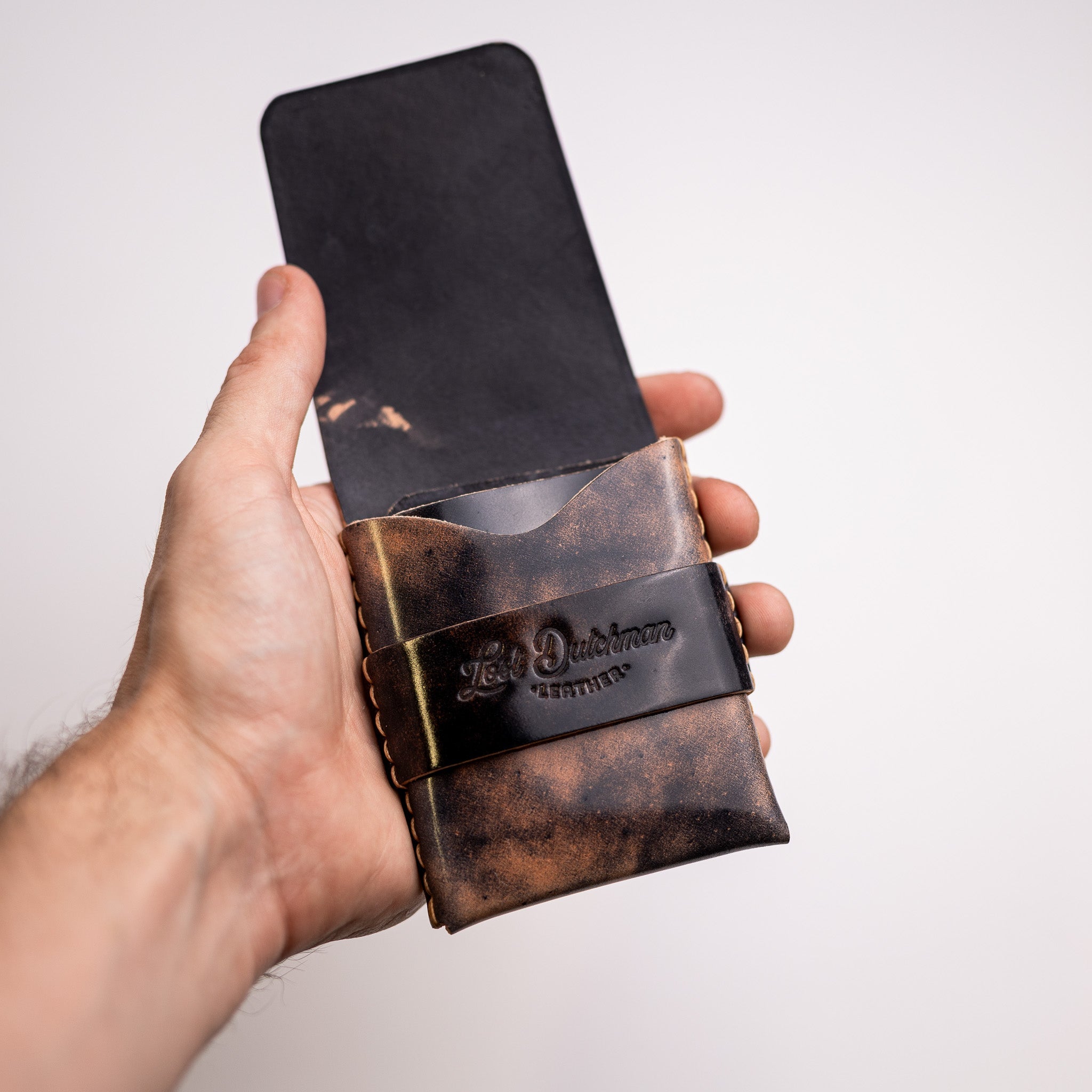 Shell Cordovan Big Finn 2 - Lost Dutchman Leather handmade leather wallets