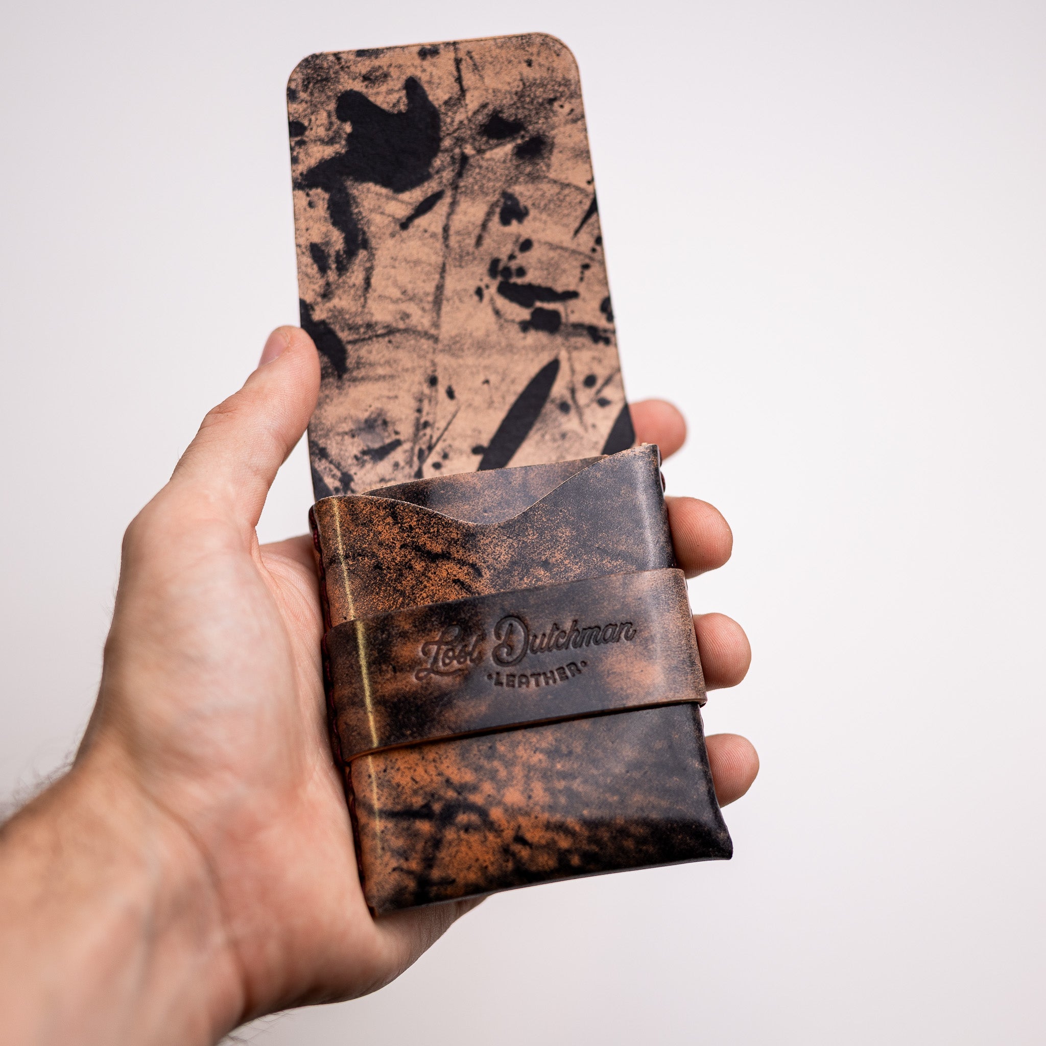 Shell Cordovan Big Finn 2 - Lost Dutchman Leather handmade leather wallets