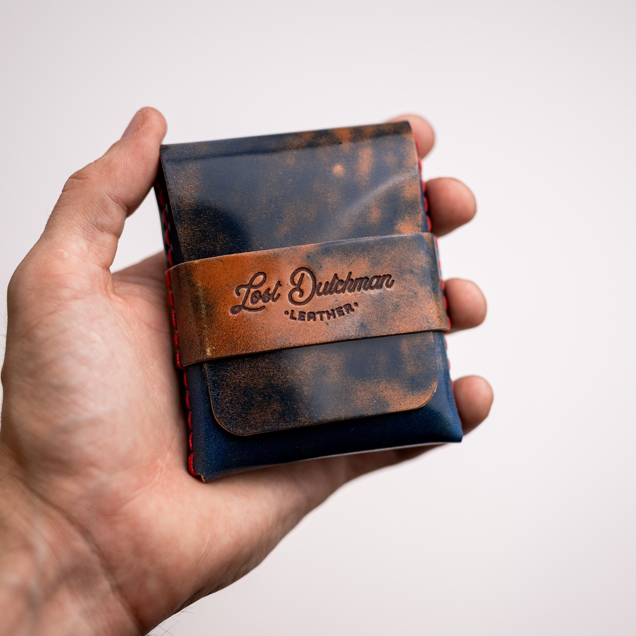 Shell Cordovan Big Finn 2 - Lost Dutchman Leather handmade leather wallets