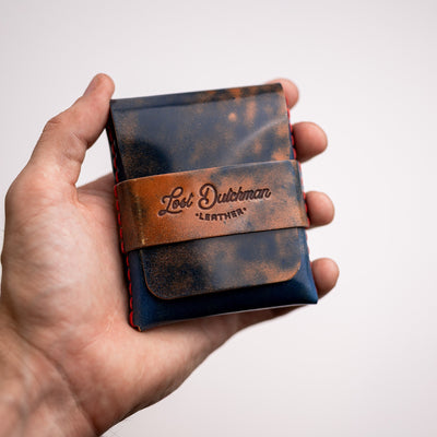 Shell Cordovan Big Finn 2 - Lost Dutchman Leather handmade leather wallets