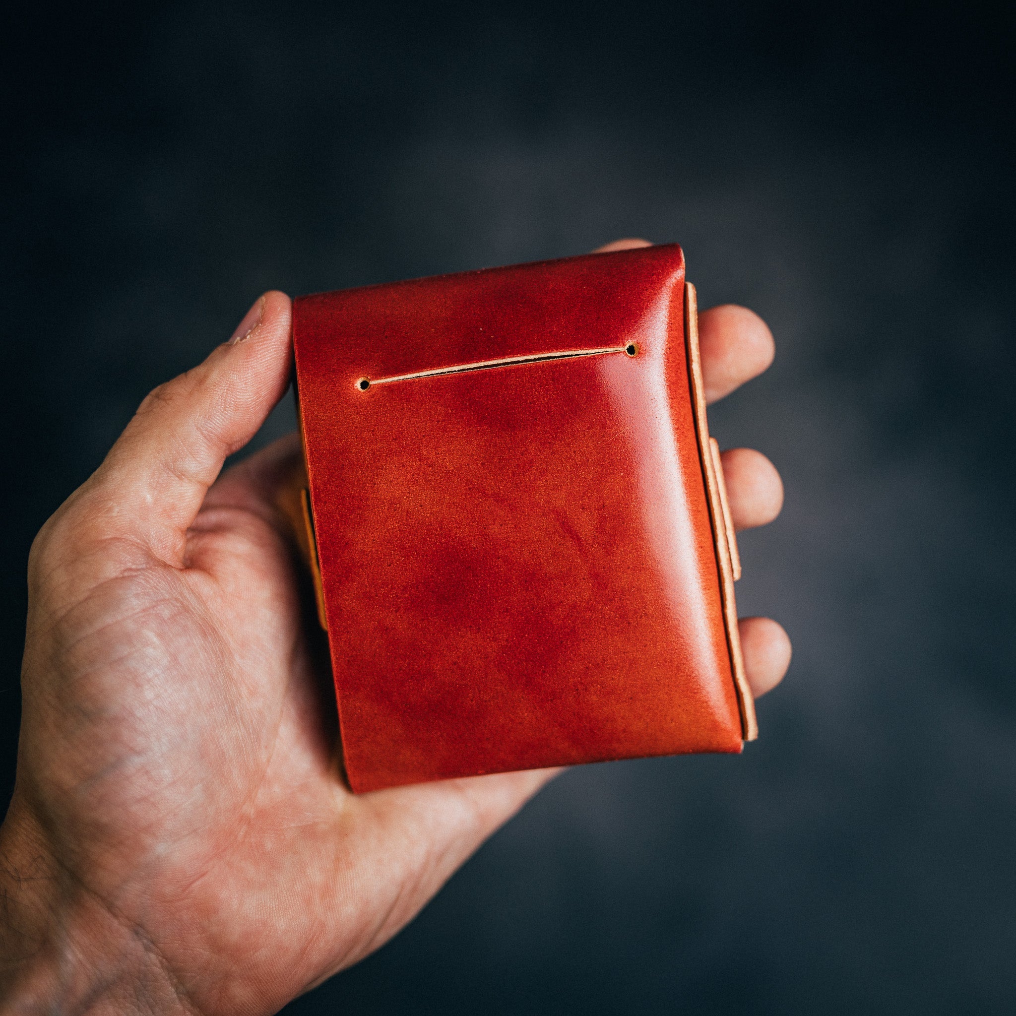 Shell Cordovan Big Finn 2 - Lost Dutchman Leather handmade leather wallets