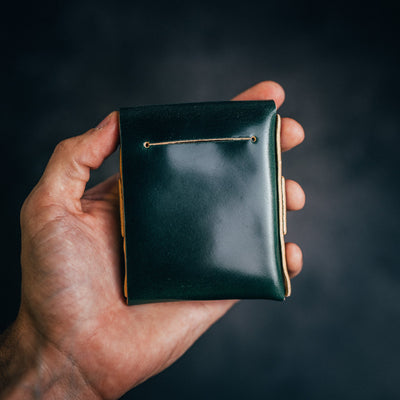 Shell Cordovan Big Finn 2 - Lost Dutchman Leather handmade leather wallets
