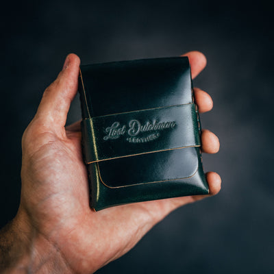 Shell Cordovan Big Finn 2 - Lost Dutchman Leather handmade leather wallets