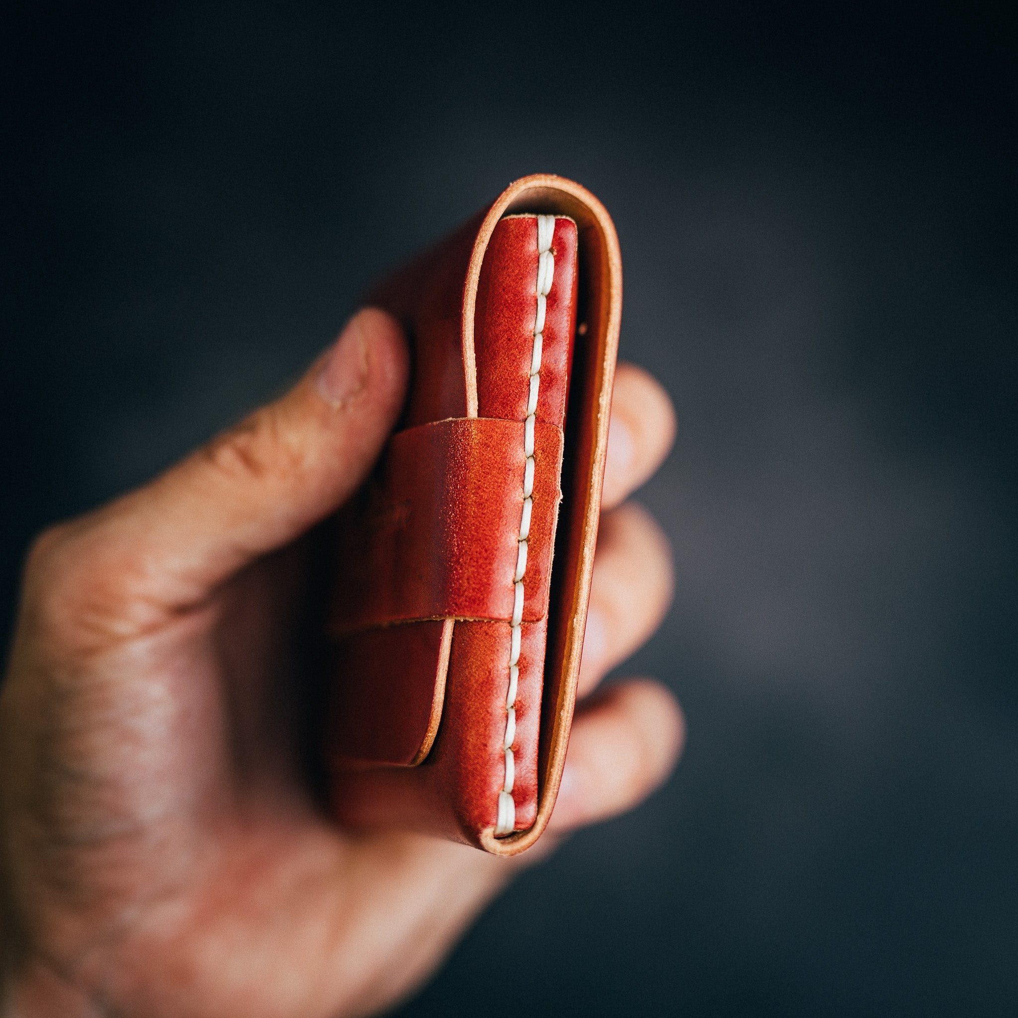 Shell Cordovan Big Finn 2 - Lost Dutchman Leather handmade leather wallets