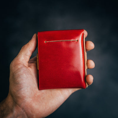 Shell Cordovan Big Finn 2 - Lost Dutchman Leather handmade leather wallets