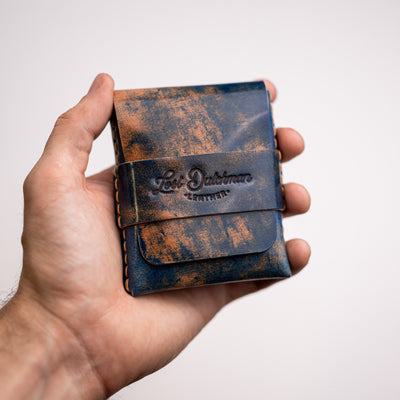 Shell Cordovan Big Finn 2 - Lost Dutchman Leather handmade leather wallets