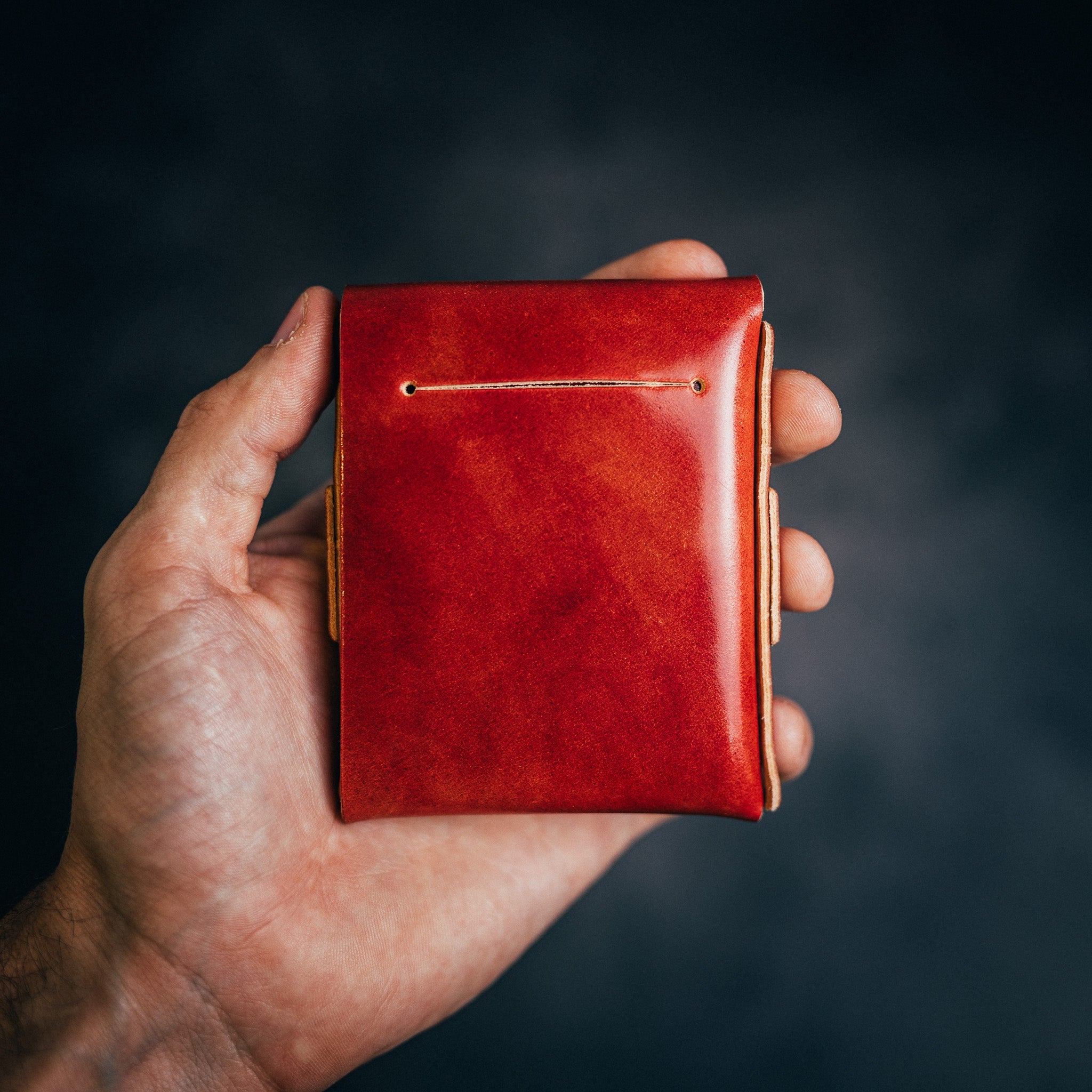 Shell Cordovan Big Finn 2 - Lost Dutchman Leather handmade leather wallets