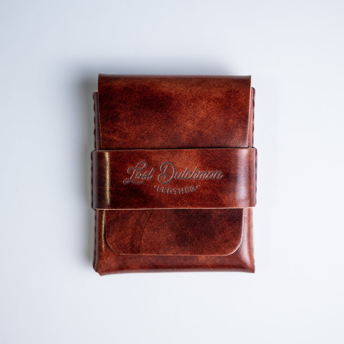 Shell Cordovan Big Finn 2 (w/o easy-access) - Lost Dutchman Leather handmade leather wallets