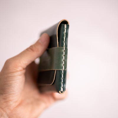 Shell Cordovan Big Finn (classic) - Lost Dutchman Leather handmade leather wallets
