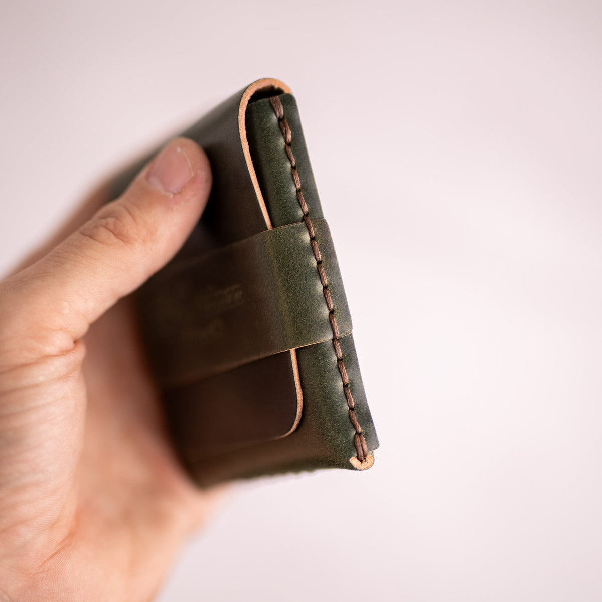 Shell Cordovan Big Finn (classic) - Lost Dutchman Leather handmade leather wallets