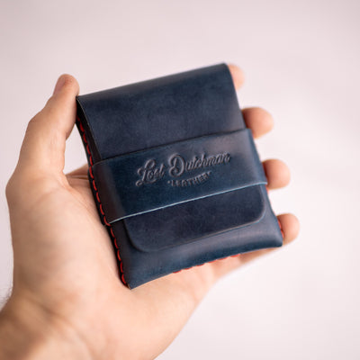 Shell Cordovan Big Finn (classic) - Lost Dutchman Leather handmade leather wallets