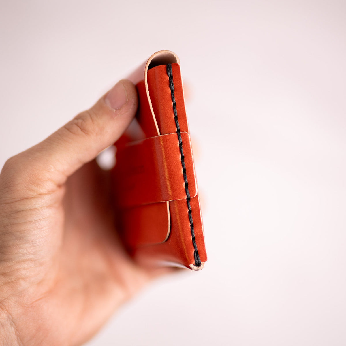 Shell Cordovan Big Finn (classic) - Lost Dutchman Leather handmade leather wallets
