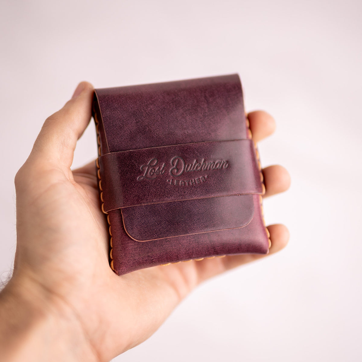 Shell Cordovan Big Finn (classic) - Lost Dutchman Leather handmade leather wallets