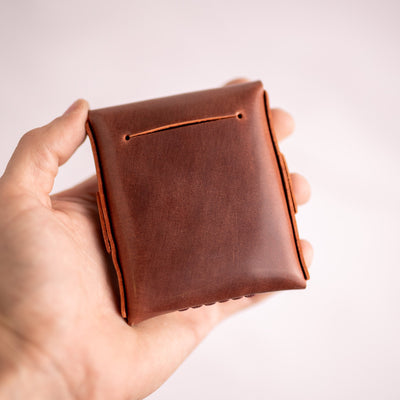 Shell Cordovan Big Finn (classic) - Lost Dutchman Leather handmade leather wallets